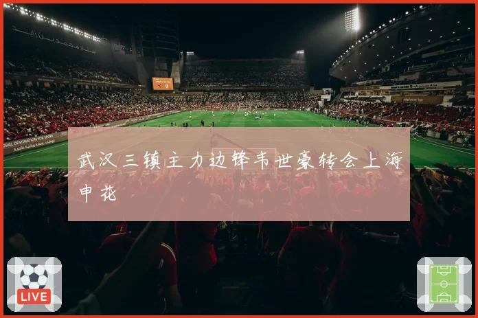武汉三镇主力边锋韦世豪转会上海申花